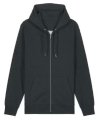 Heren Hooded Stanley Stella Cultivator 2.0 Full Zip Dark Heather Grey